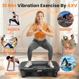 AXV Vibration Plate Fitness Platform – Full Body