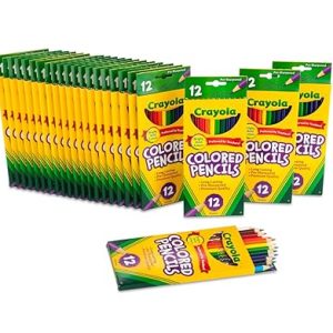 Crayola Bulk Colored Pencils - 24 Pack, 12 Assorted Colors