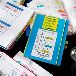 Post-it Super Sticky Notes 4x6in – Grid Lines, 3 Pads
