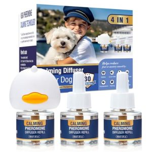 Dog Calming Pheromone Diffuser Kit - 90-Day Anxiety Relief