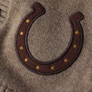 Gymboree Boys’ Toddler Long Sleeve Cardigan – Hazelnut Horse