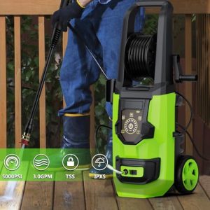 DECOKTOOL 5000 PSI Electric Power Washer | Touch Screen