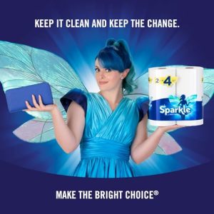 Sparkle Pick-A-Size Paper Towels – 6 Double Rolls Value Pack