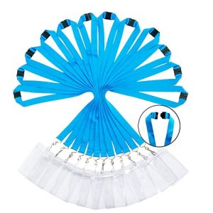 12-Pack Breakaway Lanyards with ID Badge Holder
