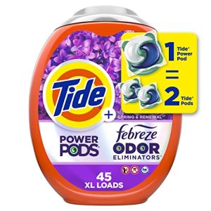 Tide Power Pods Febreze Freshness w/ Odor Eliminators, 45 Ct