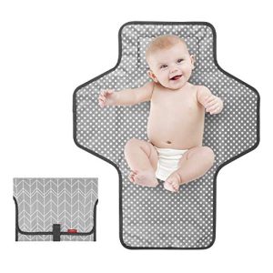 Portable Waterproof Baby Changing Pad with Pillow