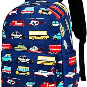 CAMTOP Kids Car Backpack - Navy Blue Toddler Bookbag