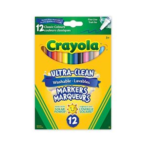 Crayola 12ct Fine Line Washable Markers
