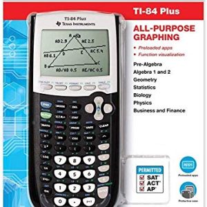 TI-84 Plus Graphing Calculator – Black