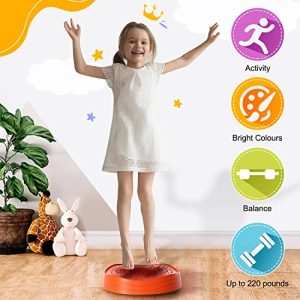 Kirumie 10pc Non-Slip Stepping Stones for Kids