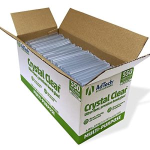 AdTech Mini Hot Glue Sticks – Clear (550 Count)