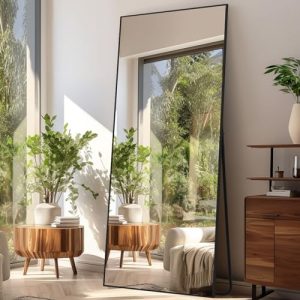 Anpark 71"x30" Black Full Length Rectangle Mirror