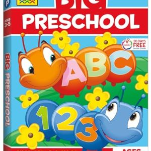 School Zone Big Preschool Workbook: ABCs, Math, Phonics