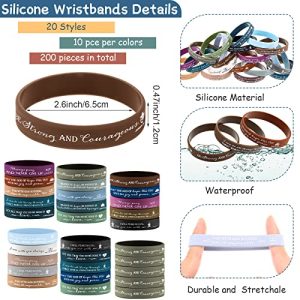 Christian Silicone Wristbands Bulk – 200 Pcs Kids & Adults