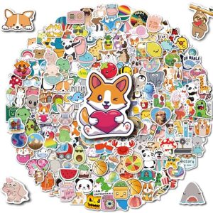 200PCS Cute Waterproof Vinyl Stickers for Kids