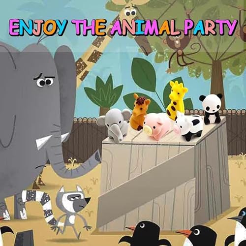 200 Pack Animal Erasers - Bulk 3D Puzzle Erasers for Kids - Image 4