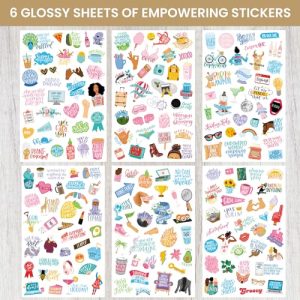 Bloom Female Empowerment Planner Stickers 205-Pack