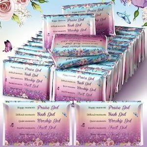 Sinmoe 60-Pack Christian Pocket Tissues - 3-Ply