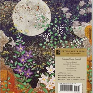 Autumn Moon Journal: Elegant Diary & Notebook