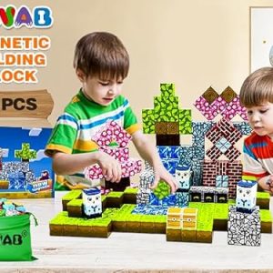 ABVSAB Magnetic Blocks: STEM Learning Tiles for Kids