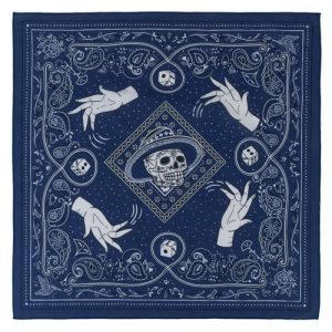 WHTE MOSS 100% Extra Fine Cotton Bandana/Handkerchief