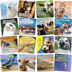 80 Animal Pun Joke Lunchbox Notes for Kids & Teens