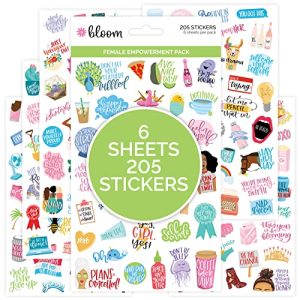 Bloom Female Empowerment Planner Stickers 205-Pack