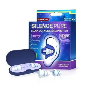Soft Gel Ear Plugs for Sleeping & Noise Reduction