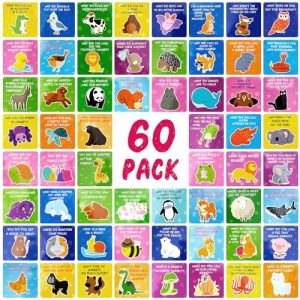 60 Kids' Joke & Motivational Lunch Box Notes