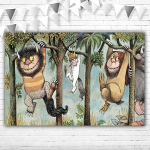 Wild Things Backdrop 5x3ft - Baby Shower & Birthday Decor