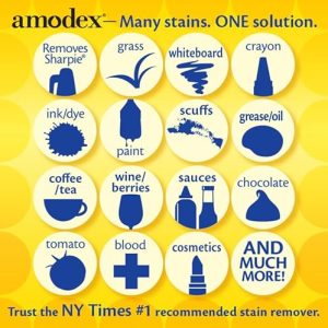 Amodex Ink & Stain Remover for Fabric, Leather & Skin