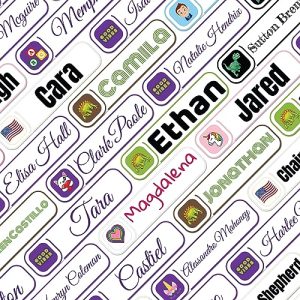 Customizable All-Purpose Name & Icon Labels