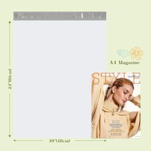 Fuxury 2000x 19×24″ White Poly Mailers for Small Business