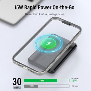 5000mAh Ultra Slim MagSafe Portable Power Bank