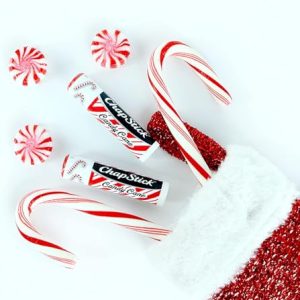 ChapStick Candy Cane Lip Balm – 3-Count Minty Moisturizer