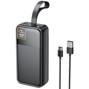 EnergyQC 42000mAh Power Bank – 22.5W Fast Charge & LED Light