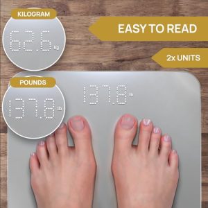 INEVIFIT Digital Bathroom Scale – Highly Accurate Weight