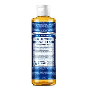 Dr. Bronner’s Peppermint Pure-Castile Soap – 8oz