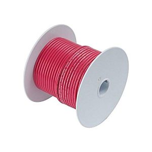 Ancor 2 AWG Tinned Copper Battery Cable, 25ft Red