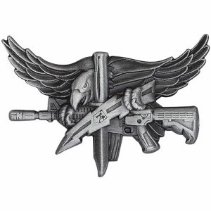 SWAT Operator Basic Pin - Antique Silver Collectible