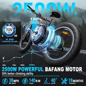 FREESKY Swift Horse Pro Ebike – 2000W BAFANG, 30Ah