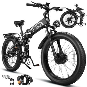 LYANFEI TT-EBIKE-5000W Dual Motor Folding Ebike