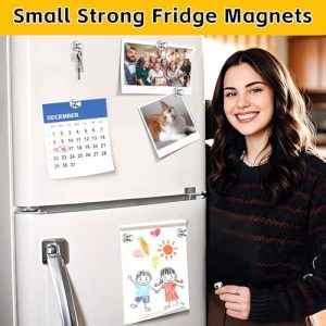 90 Pack Small Strong Fridge & Whiteboard Magnets