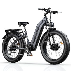 HiKNiGHT Dual Motor Ebike - 3000W Peak, 52V 20AH Fat Tire