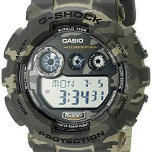 G-Shock GD-120CM Men's Camouflage Watch - Brown/Green