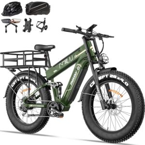 FREESKY 2025 Dual Battery Electric Bike - Long Range Fat Tire