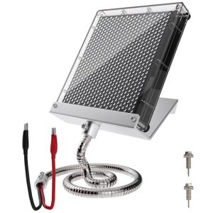 6V 1.7W Waterproof Solar Panel for Deer Feeder Battery