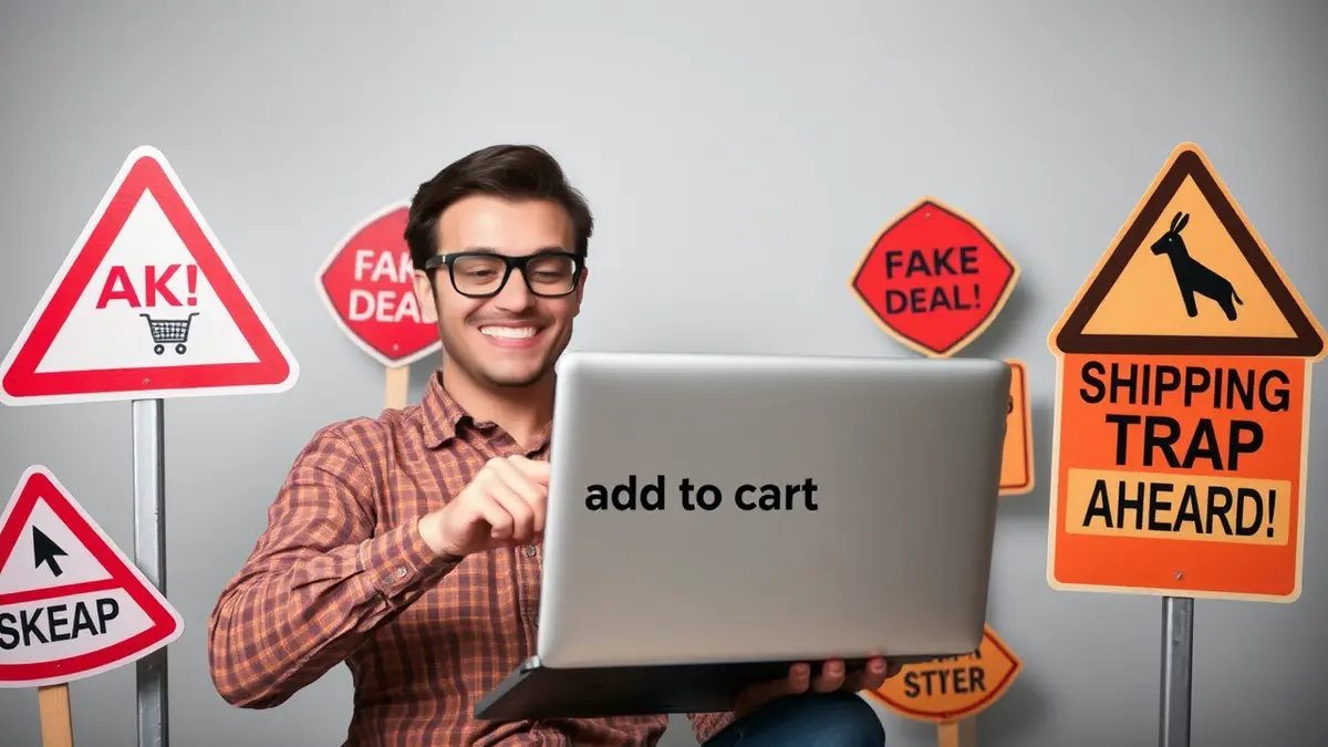 Don't Buy This: Common Online Shopping Trap - illustration 1