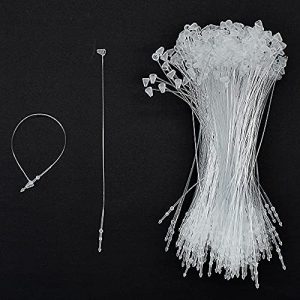 2000Pcs 5″ Plastic Snap Lock Hang Tag Pins