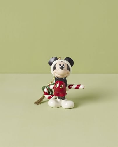 Lenox 2024 Mickey Mouse Christmas Ornament with Candy Cane - Image 2